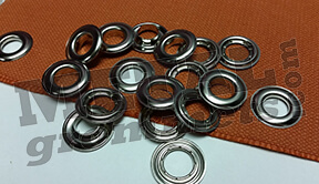 #4 (1/2 - 0.50 Hole Size) Nickel plated grommets & washers